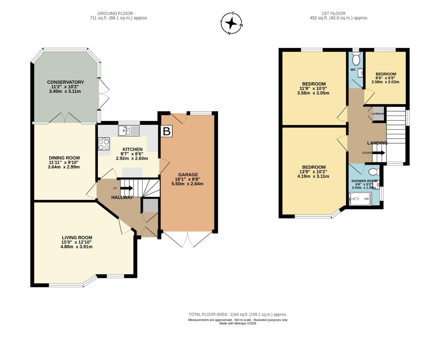 13, Kenmore Road, Northenden floorplan