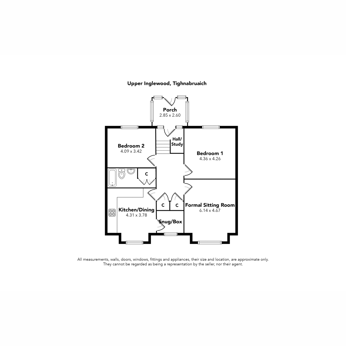 Upper Inglewood, Tighnabruaich, Argyll and Bute floorplan
