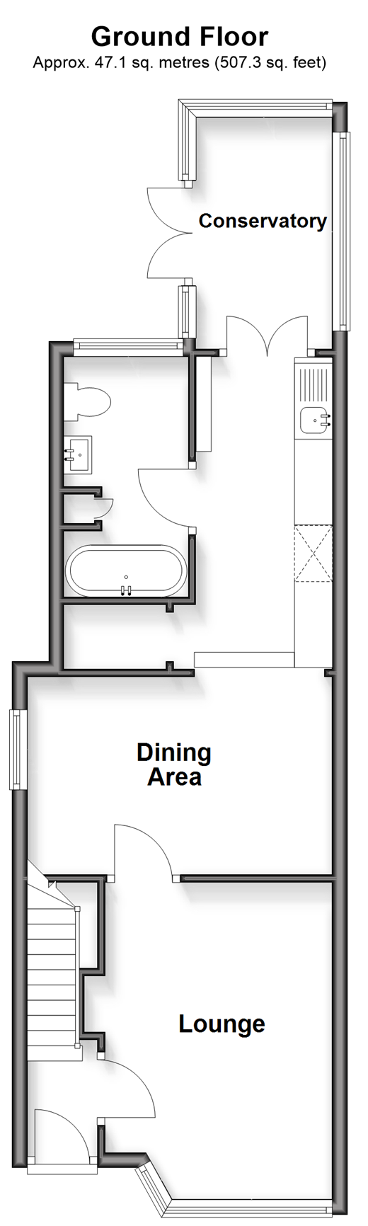 Portfield Avenue, Brighton floorplan