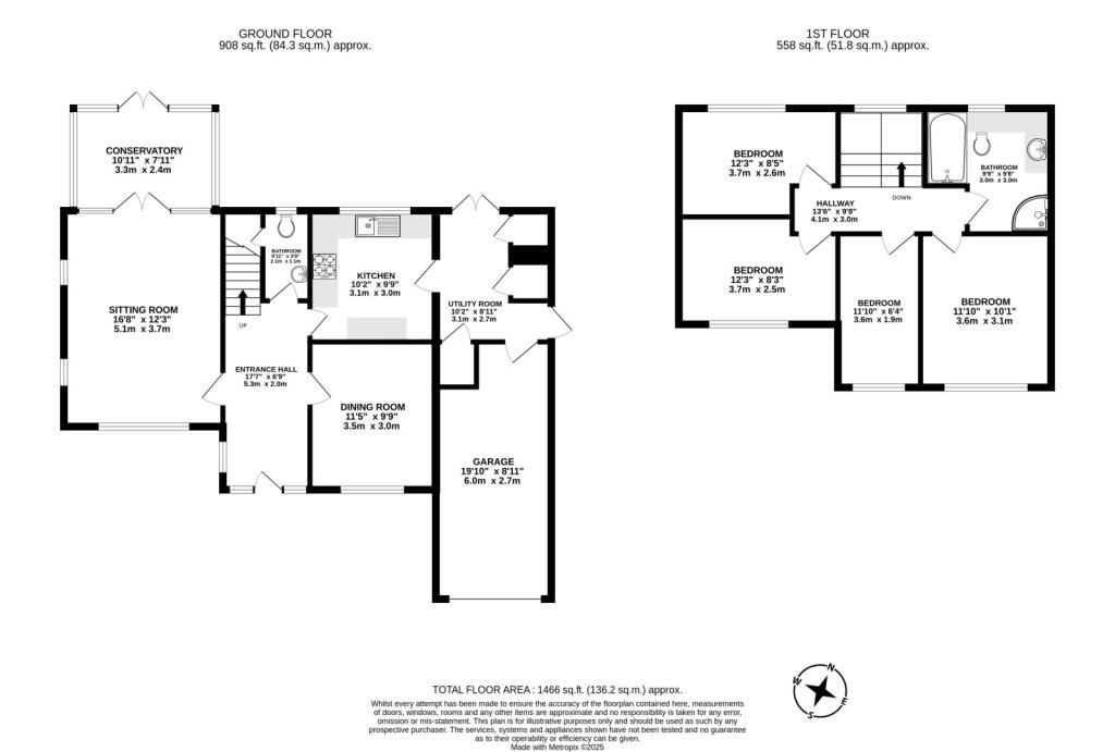 4, Falconers Park, Sawbridgeworth floorplan