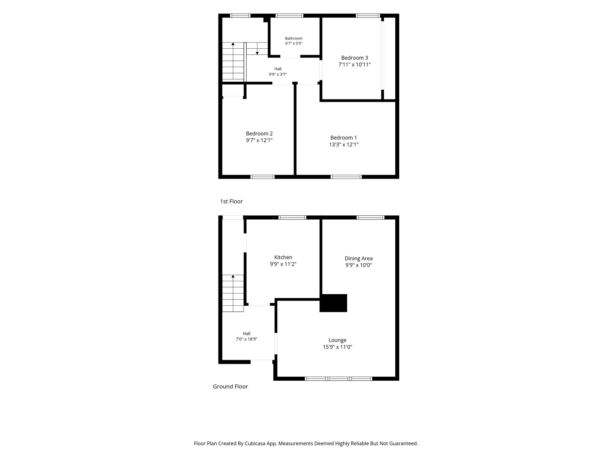 14, Dalvennan Avenue, Patna, KA6 floorplan