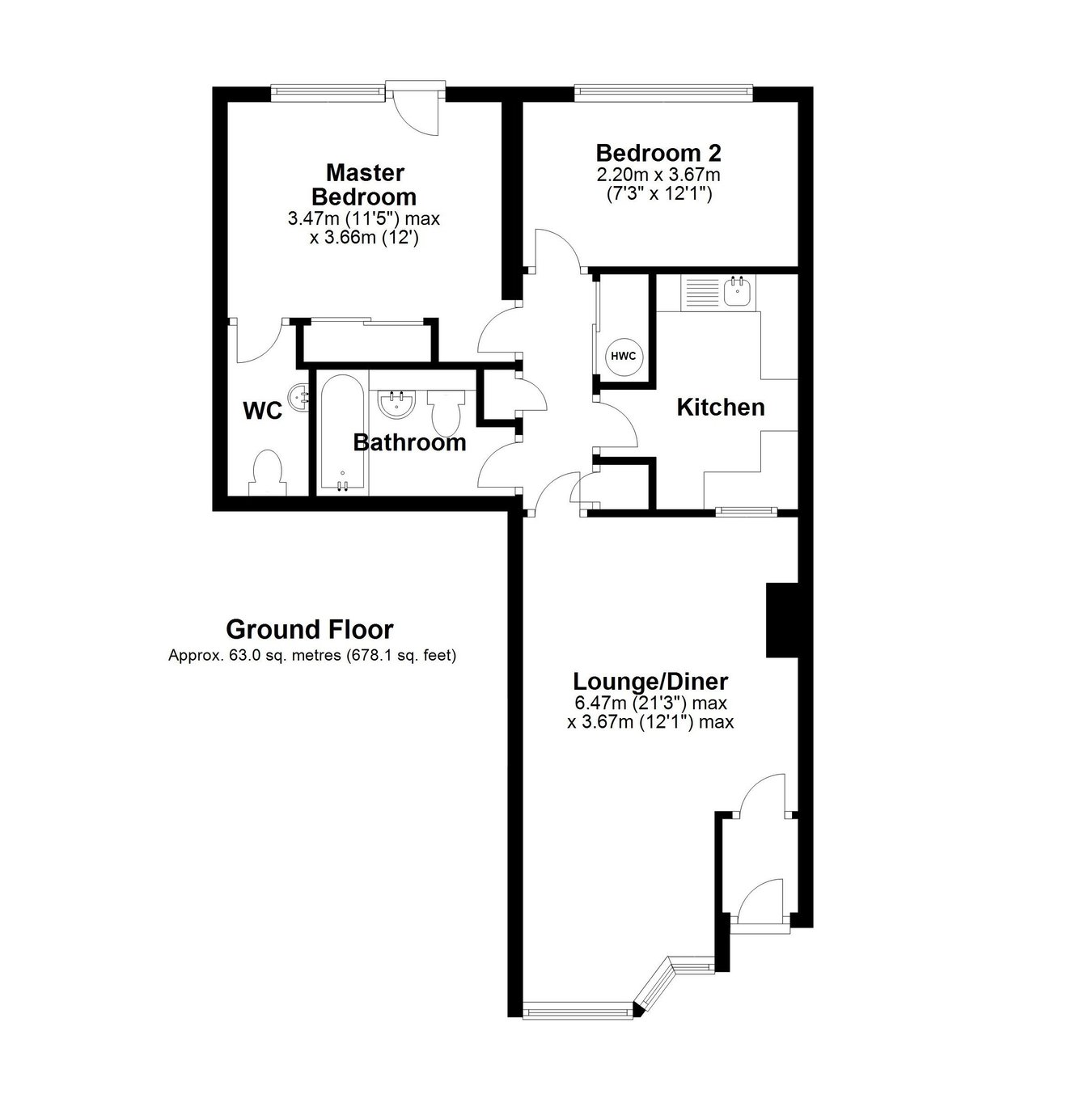 30, The Mews, Norton Road, Letchworth Garden City floorplan