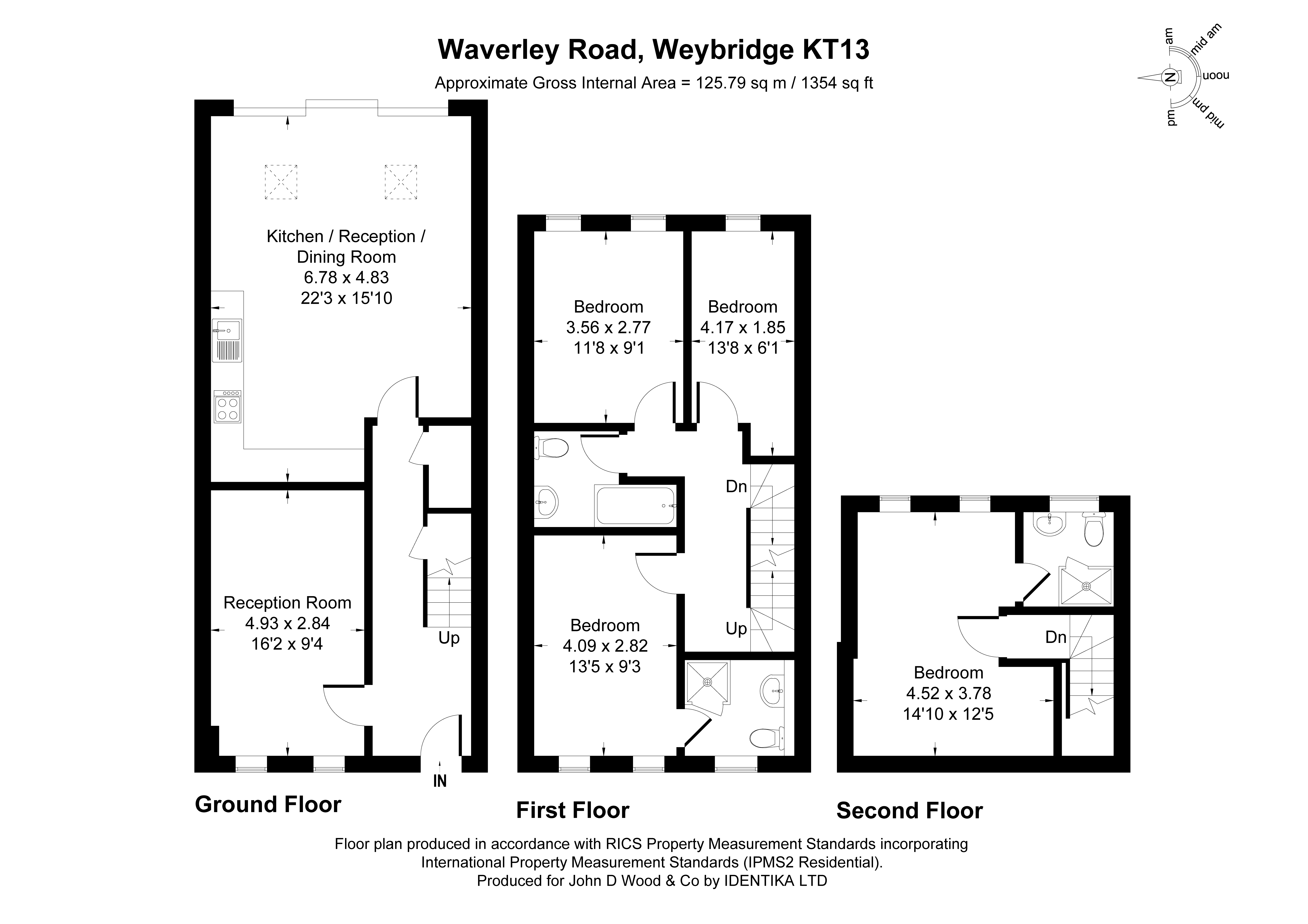 56, Waverley Road, Surrey floorplan