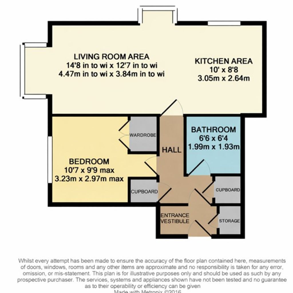 49, The Portlands, Eastbourne floorplan