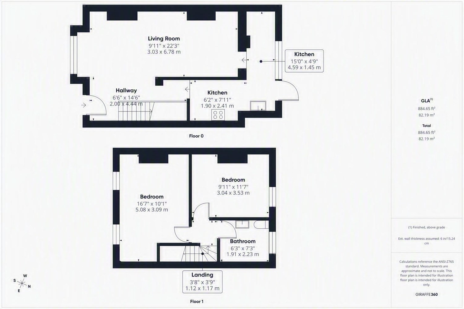 22, Palestine Grove, London floorplan