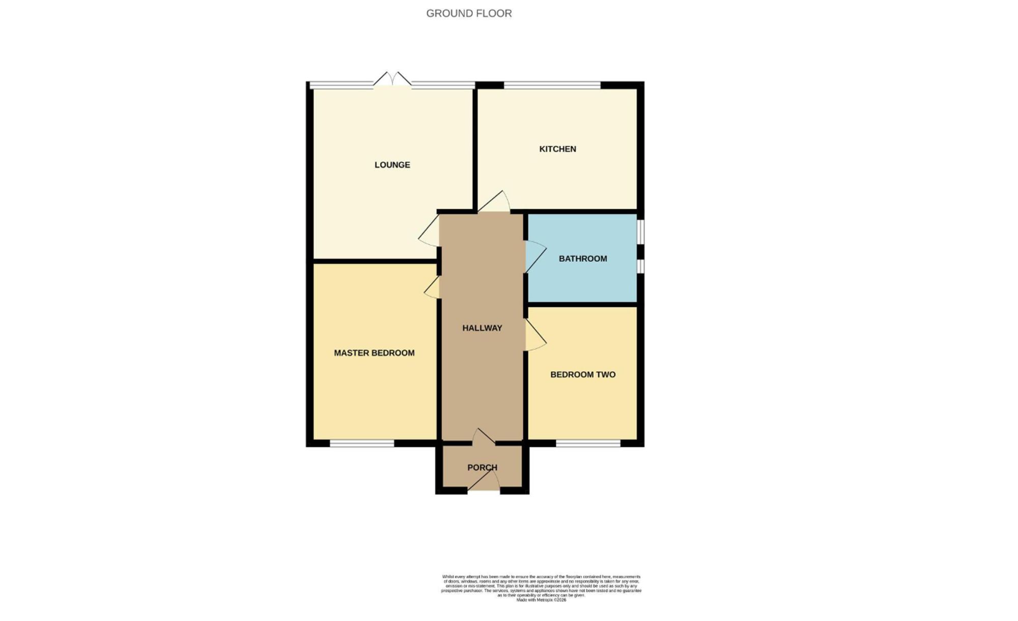 62 Romford Close, Birmingham floorplan