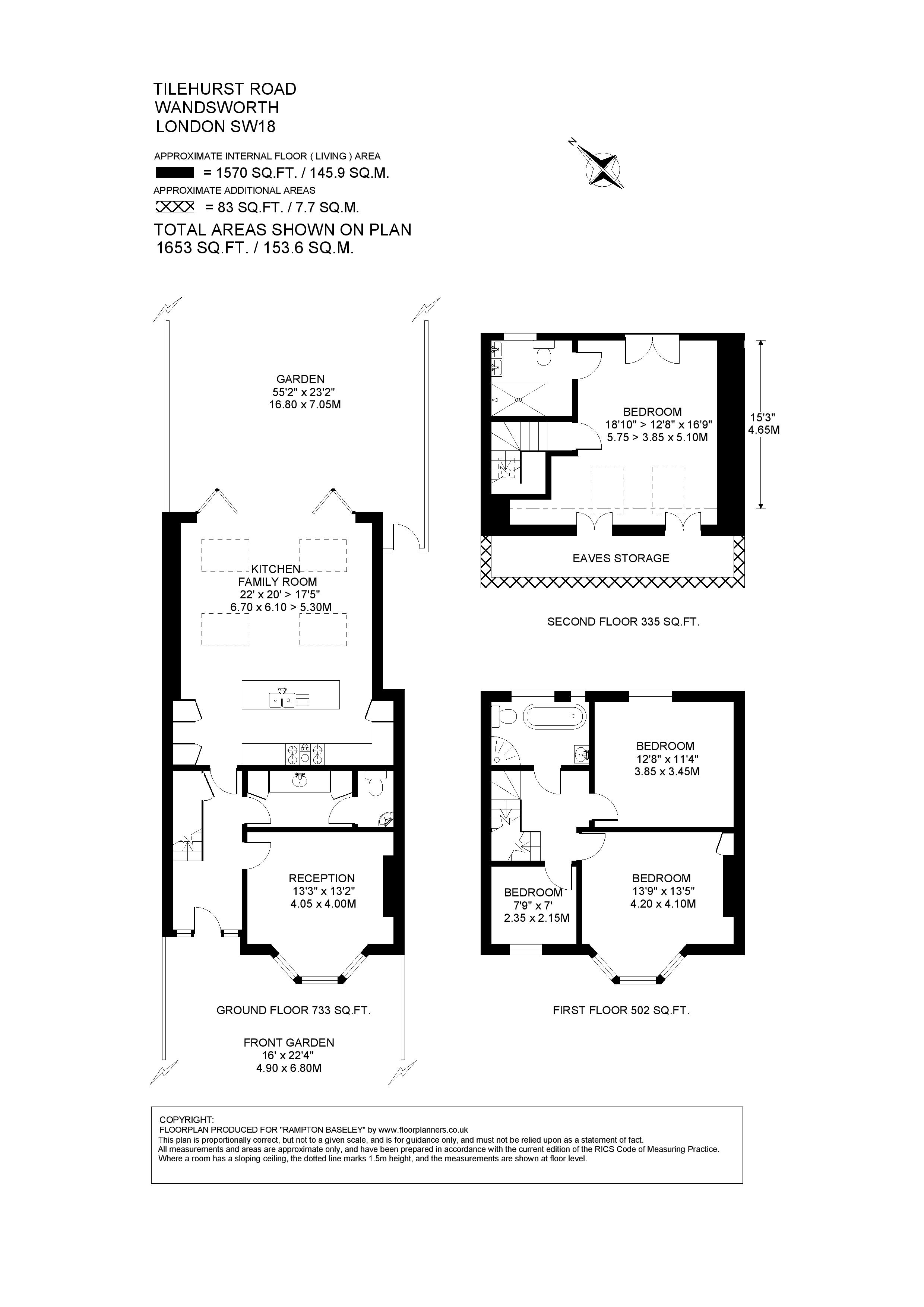 Tilehurst Road, London floorplan