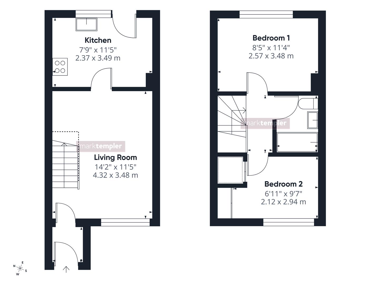 19, Claremont Gardens, Clevedon floorplan