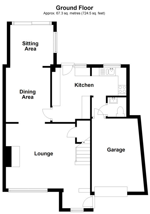 3 Bedrooms Semi-detached bungalow for sale in Whistler Road, Tonbridge, Kent TN10