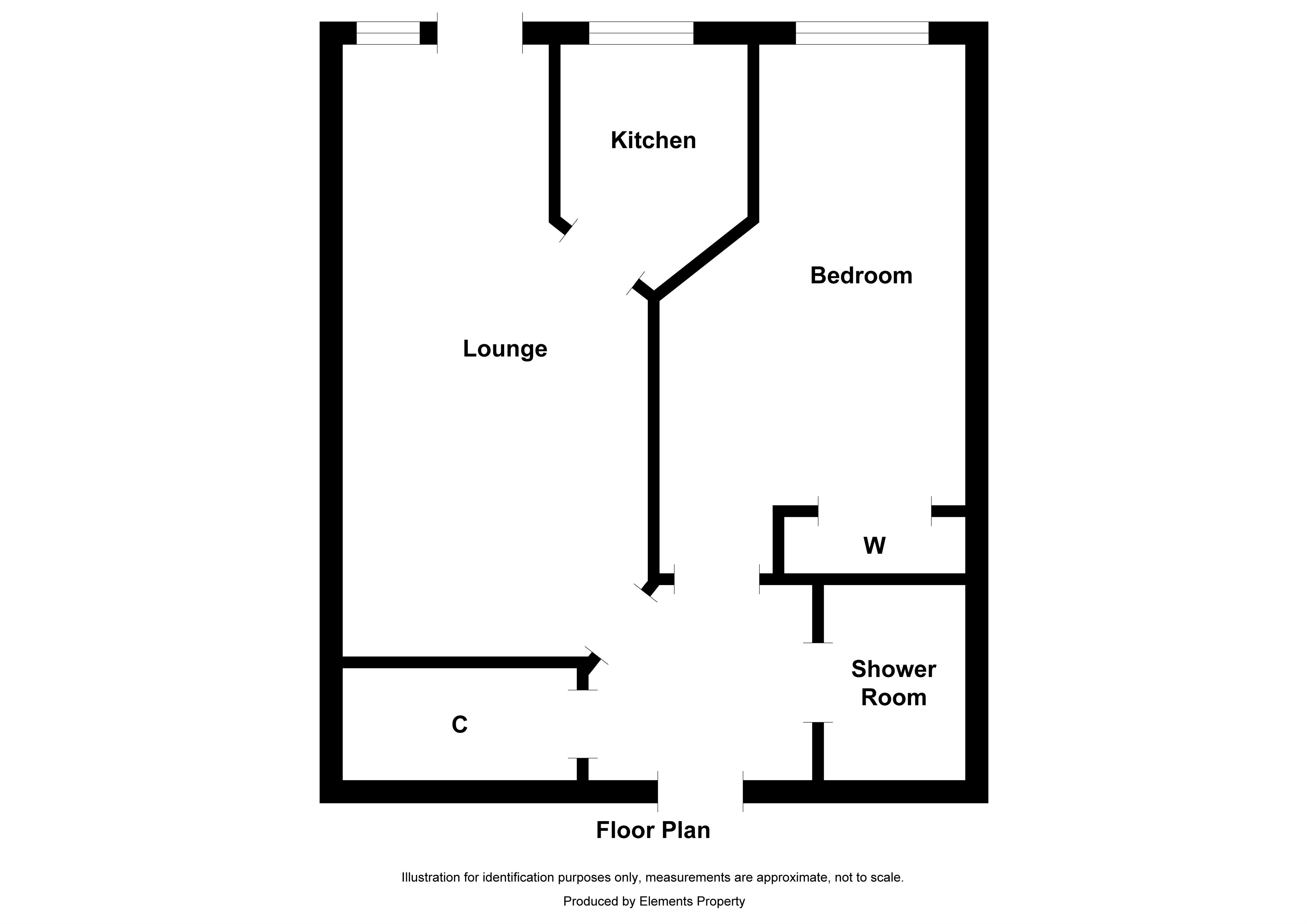 4 Cumbrae Court, Nelson Street, Largs floorplan
