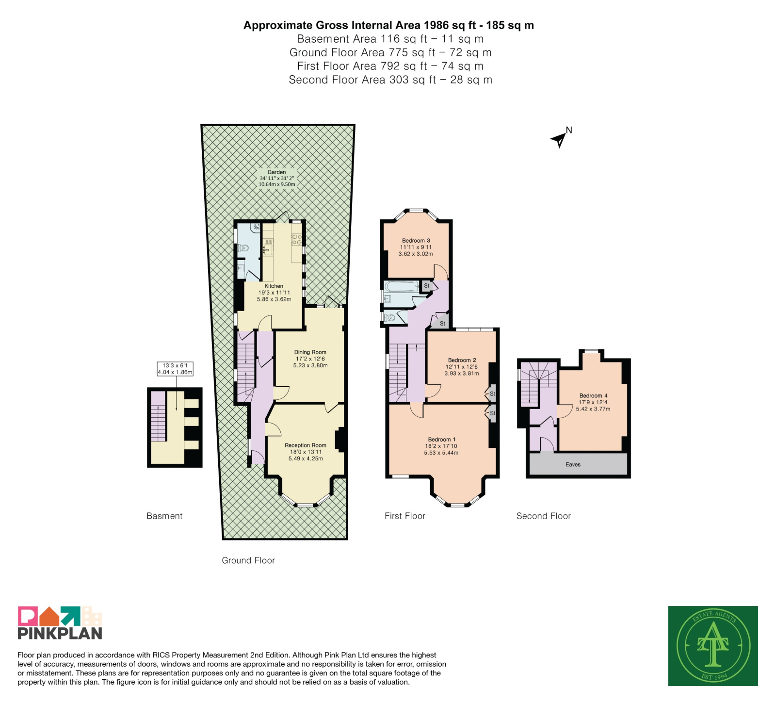 57 Conway Road, LONDON floorplan