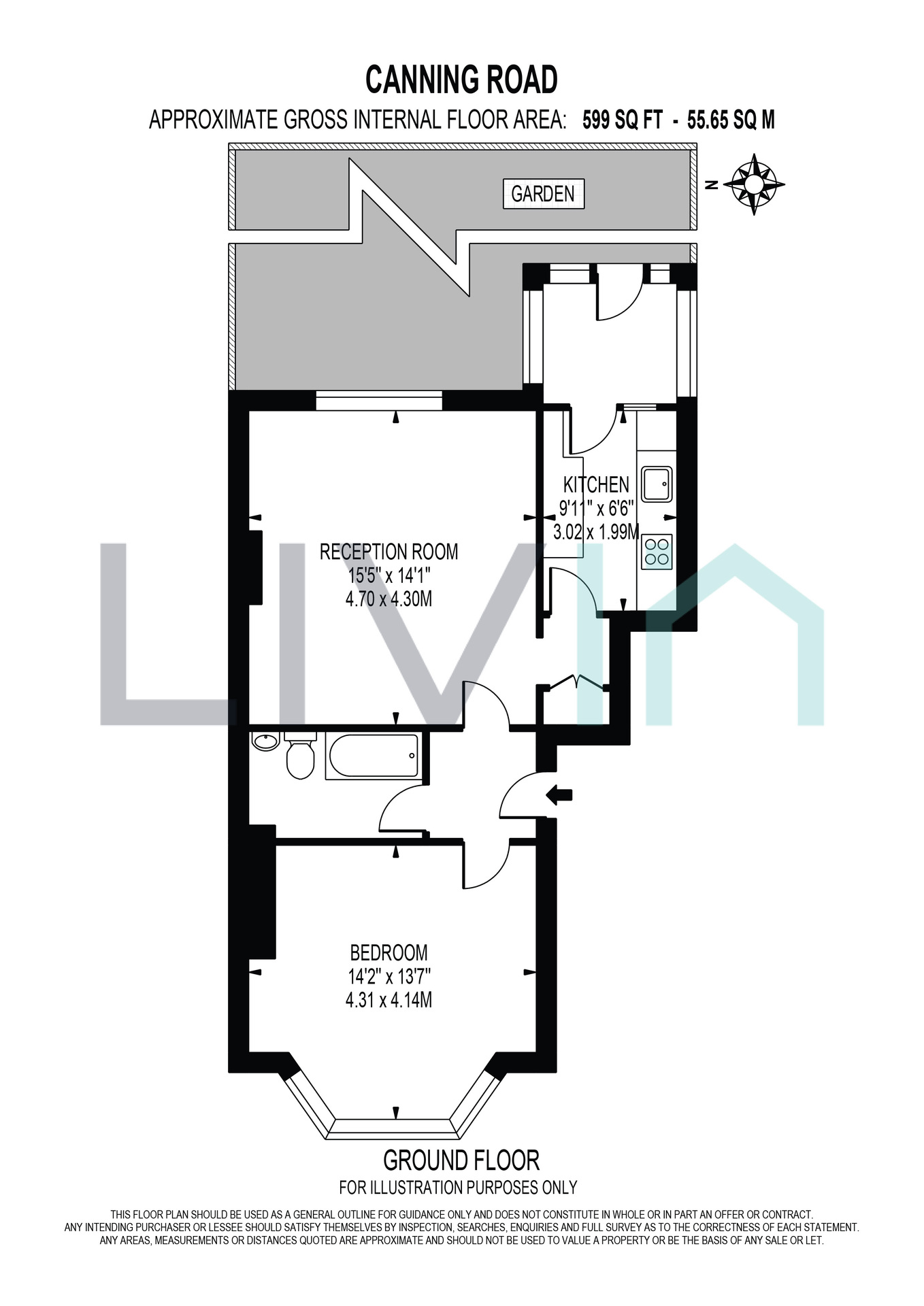 47a Canning Road, Croydon floorplan