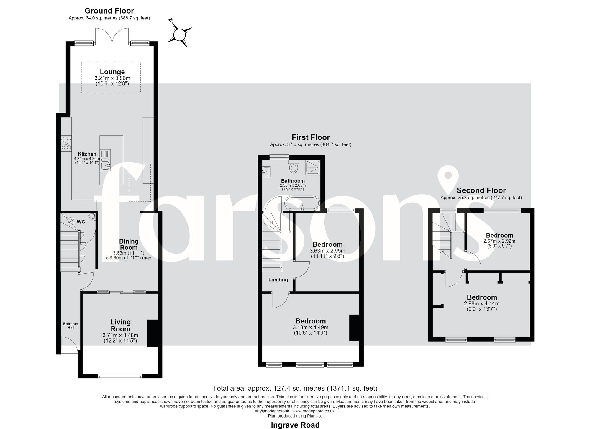 65 Ingrave Road, Brentwood floorplan