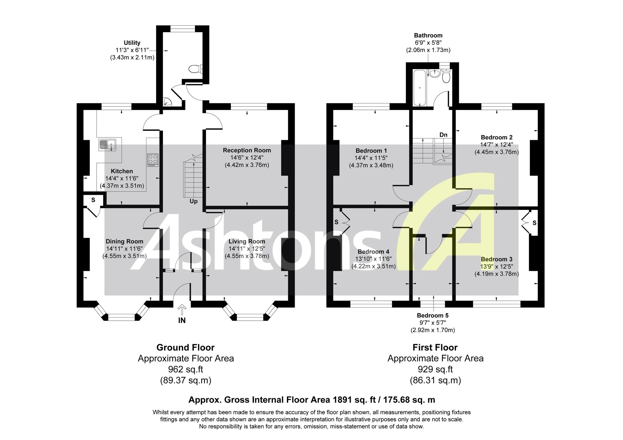 26 Brookland Road West, Liverpool floorplan