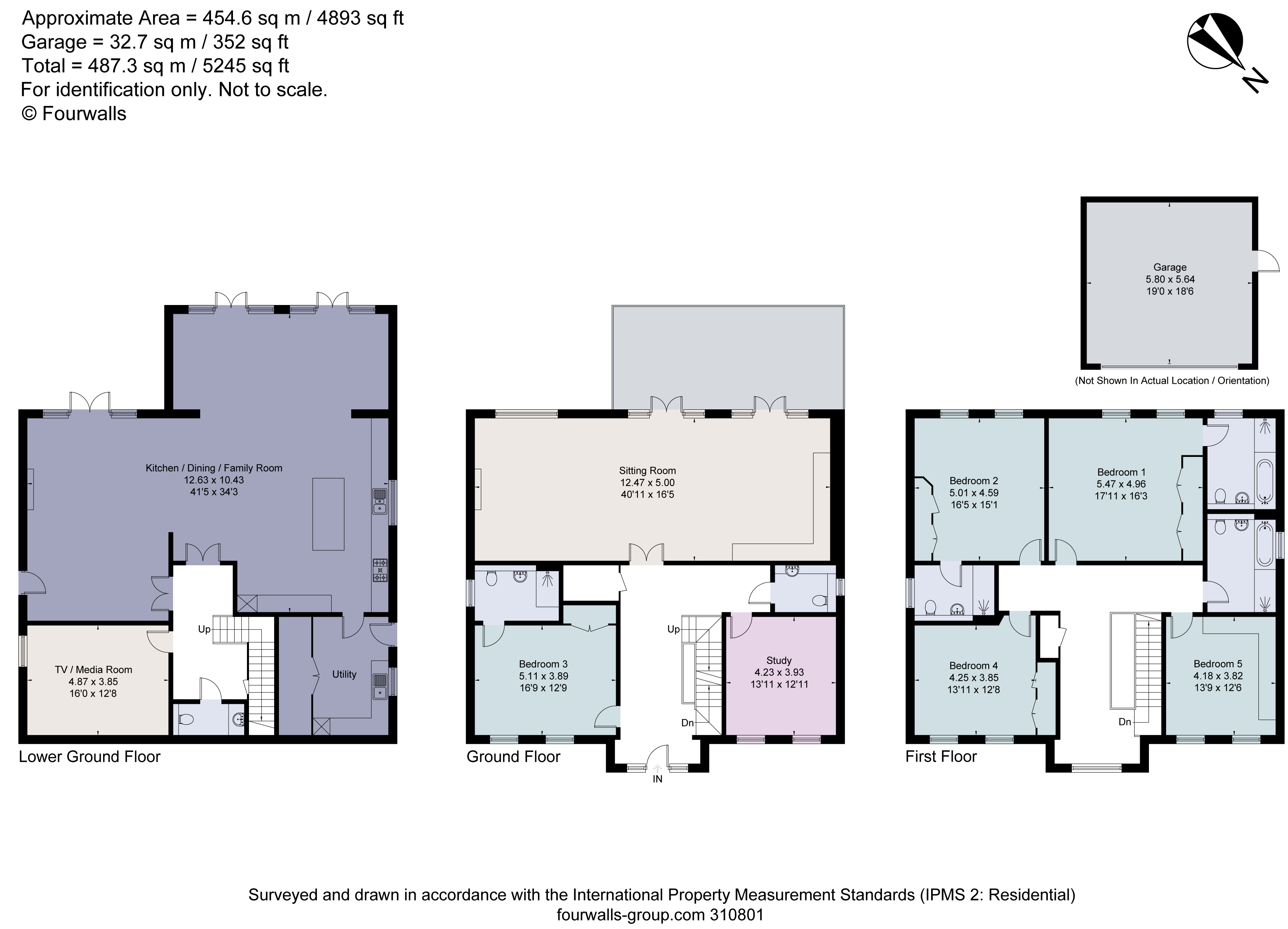 Walpole Avenue, Chipstead, Coulsdon, Surrey CR5, 5 bedroom detached