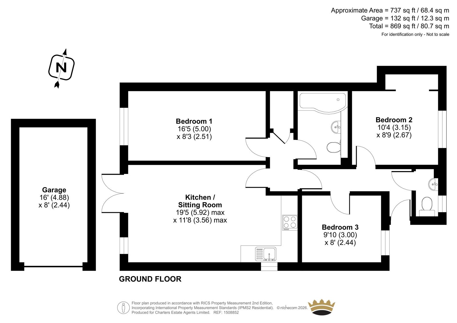 1 Tylney Wood,, Churt Road, Farnham floorplan