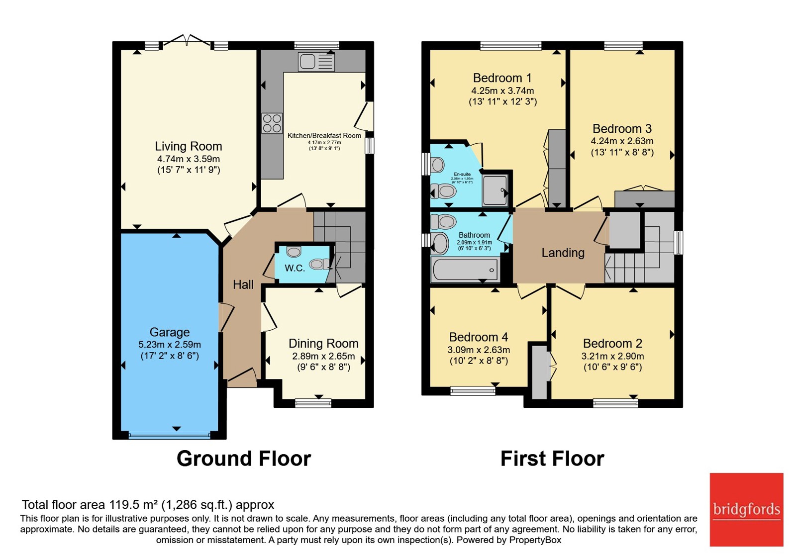 12, Lartington Way, Stockton-on-Tees floorplan