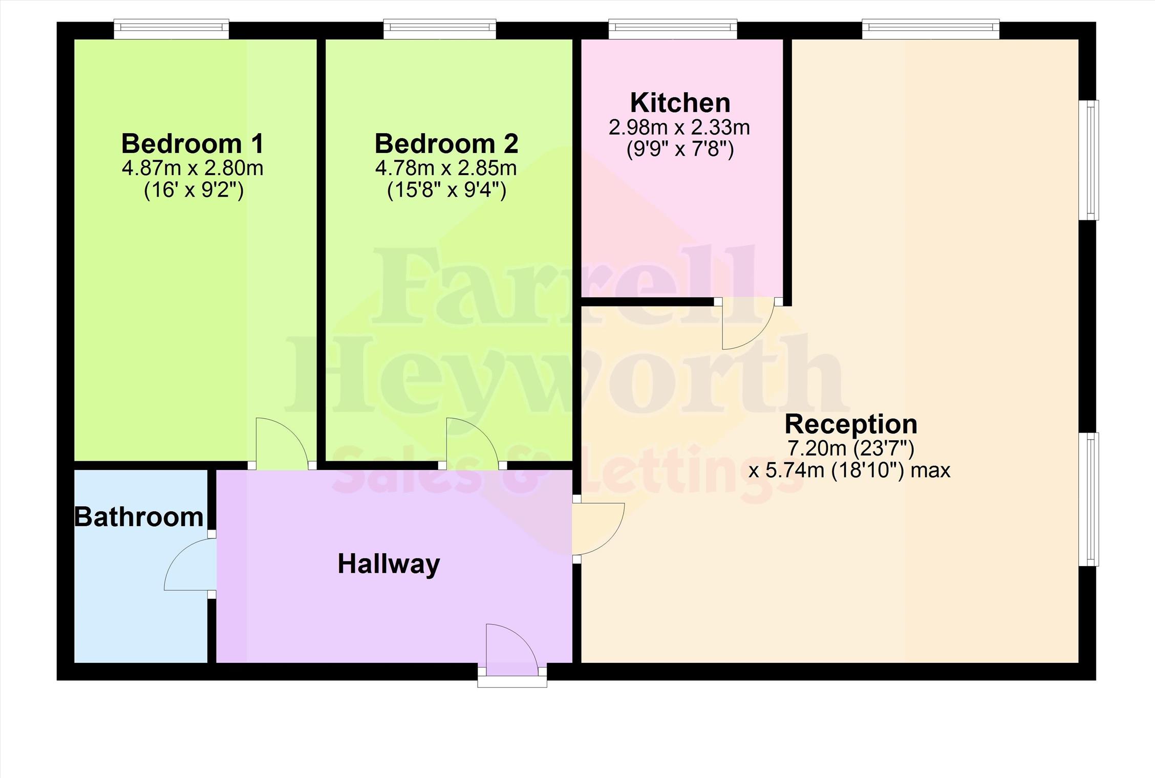 2 Bedrooms Flat for sale in Kingfisher Court, Preston PR1