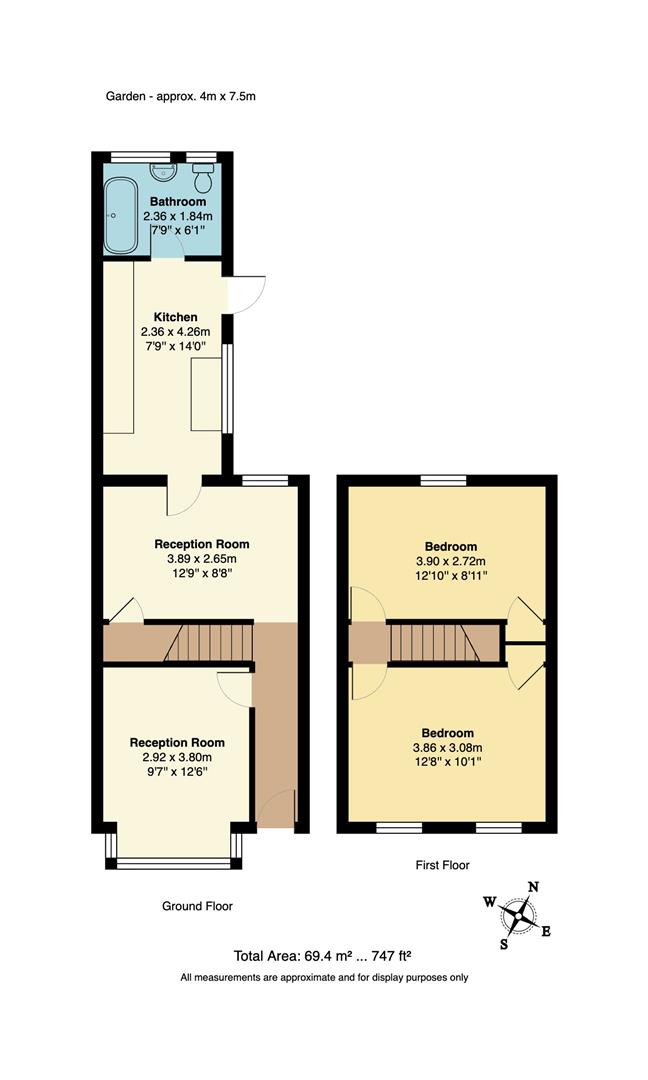 8, Huddlestone Road, Forest Gate floorplan