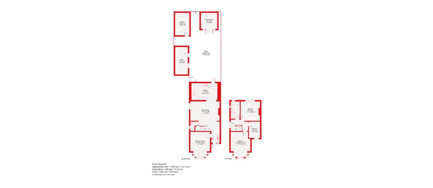 2, Rosedale Place, Croydon floorplan