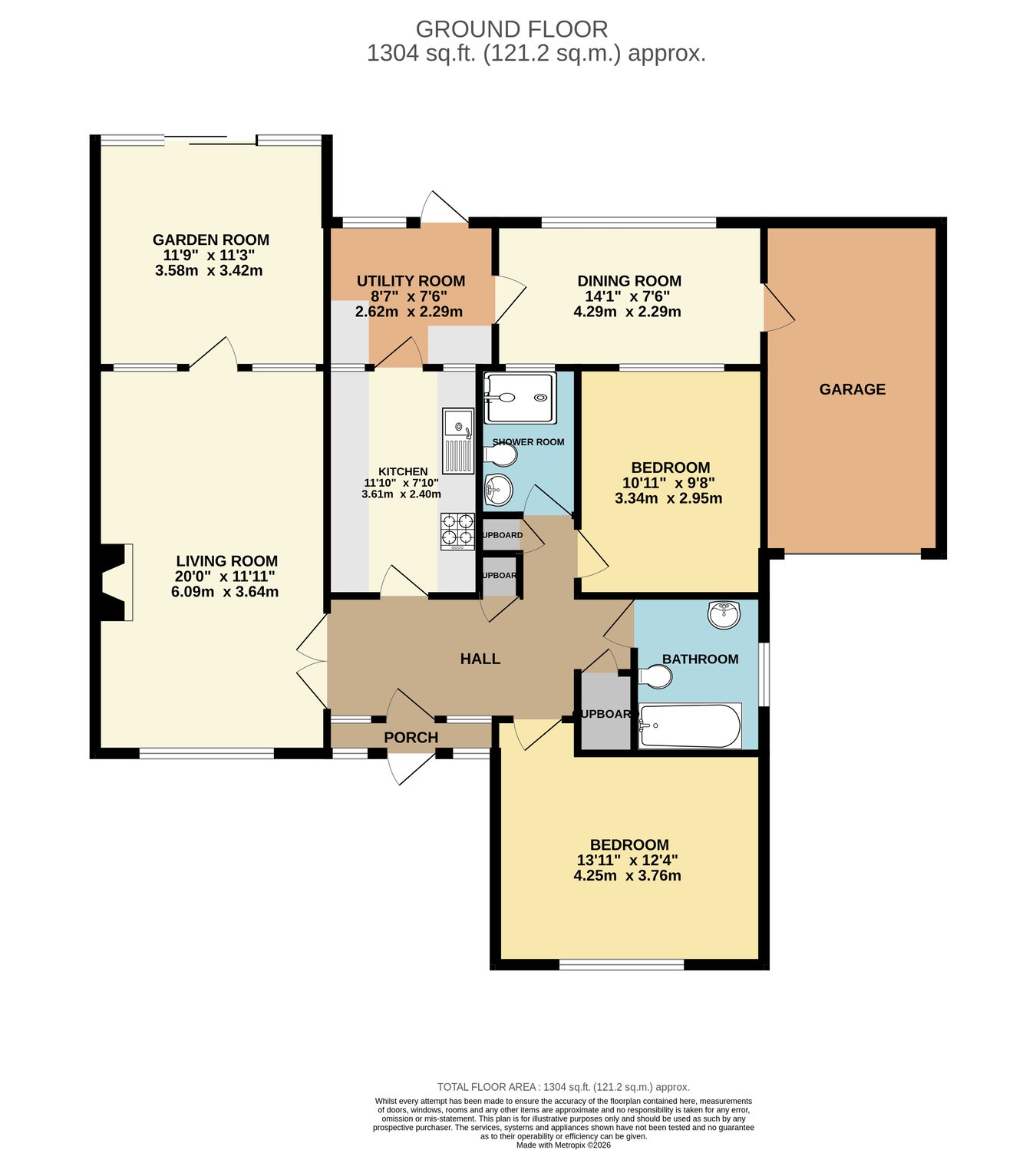 6, The Shrublands, Bexhill-on-Sea floorplan