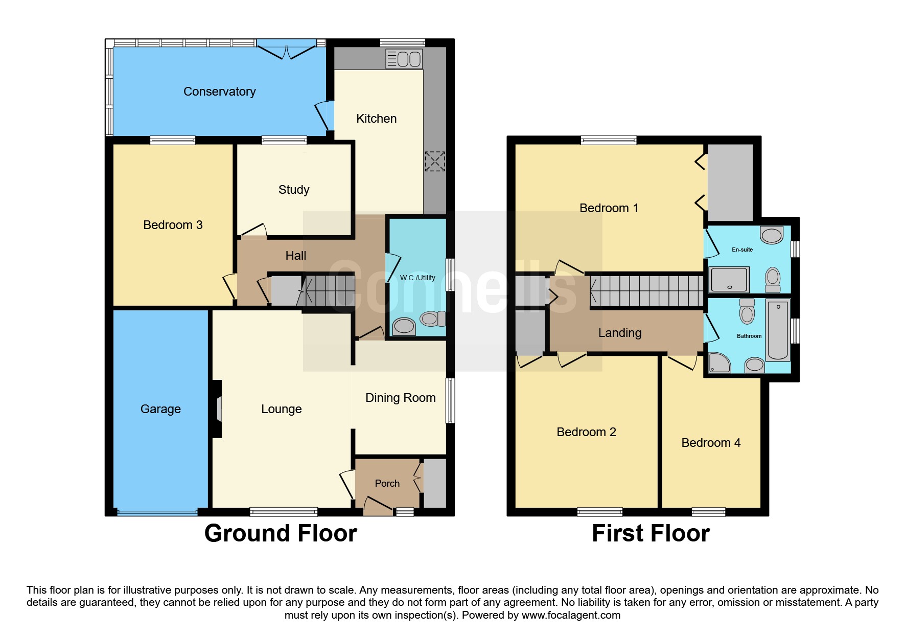 10, Tavistock Close, Peterborough floorplan