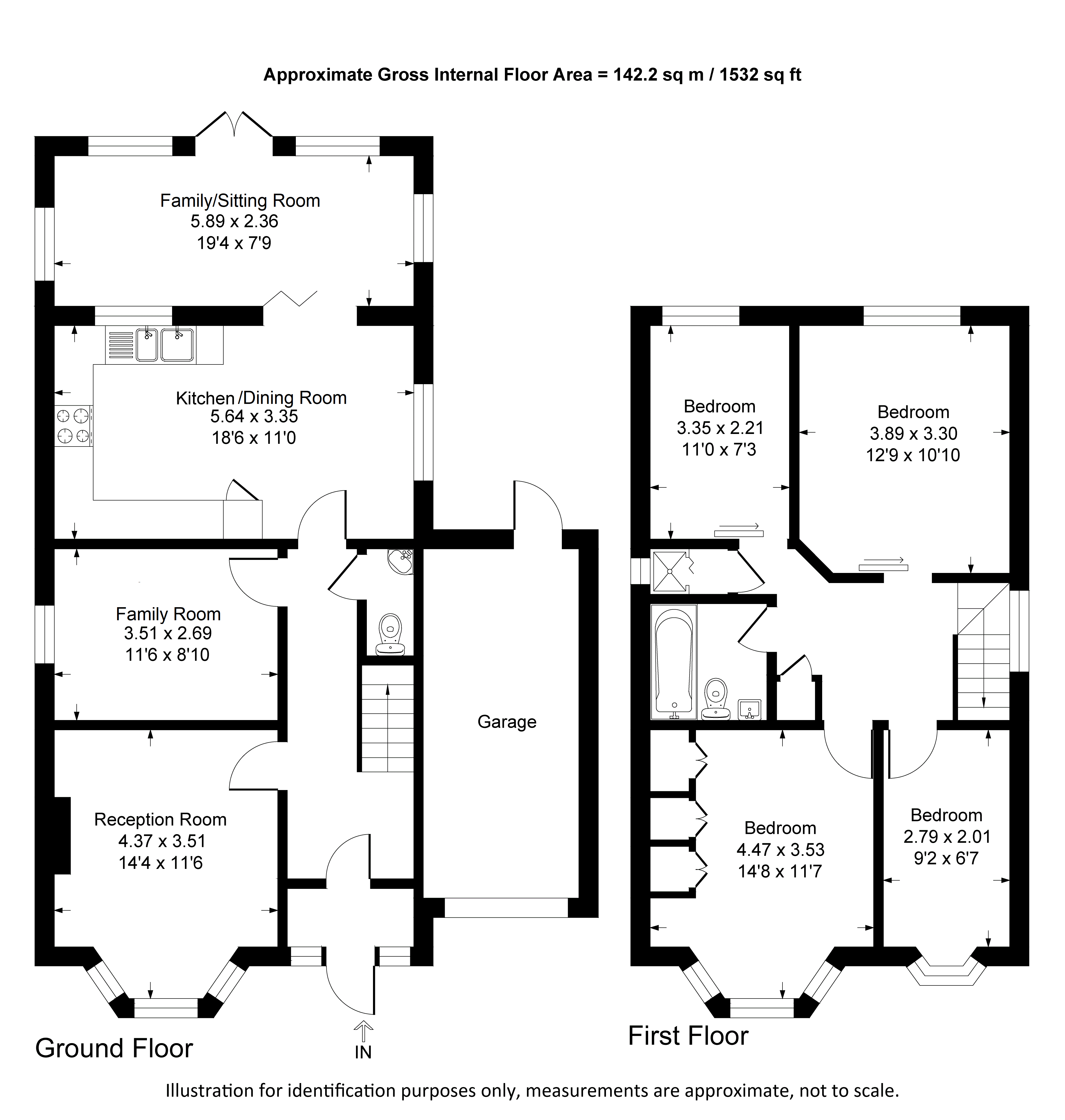 125, Glebe Gardens, New Malden floorplan