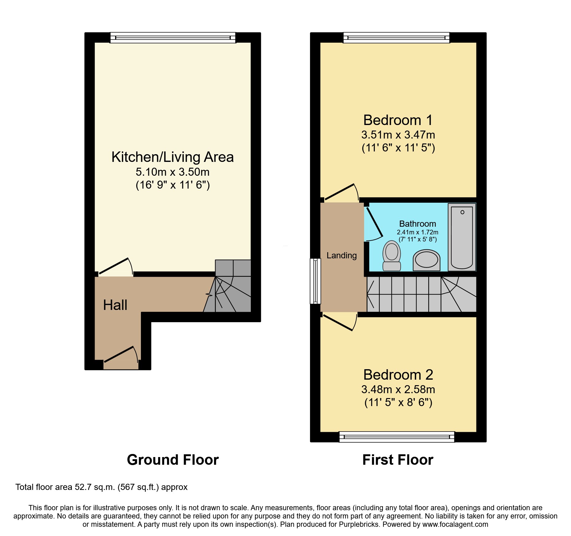 2, Sycamore Croft, Leeds floorplan
