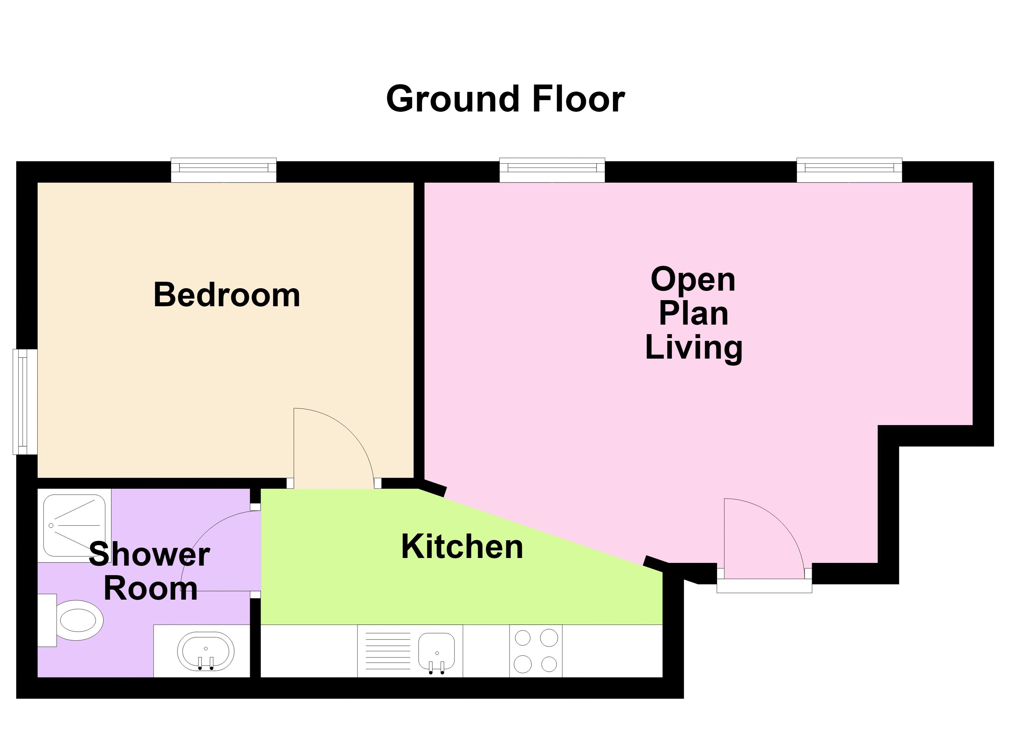 Flat 3 The Maltings, Couper Square, Thurso floorplan