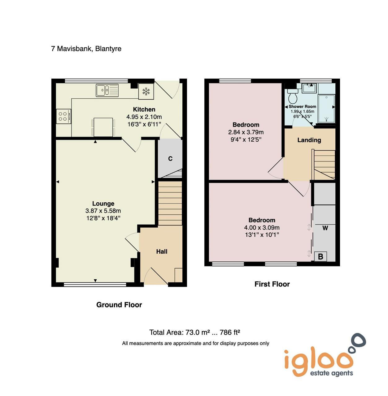 7, Mavisbank, Blantyre floorplan