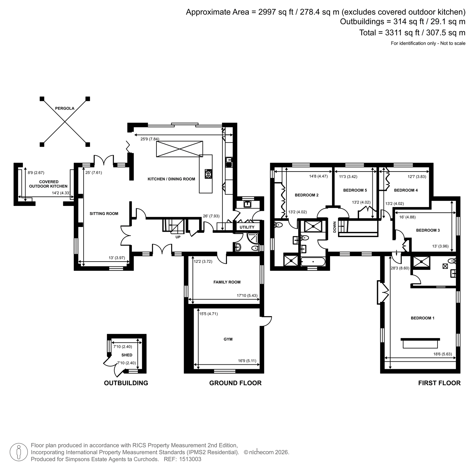 Moore Court,, Wey Manor Road, New Haw floorplan