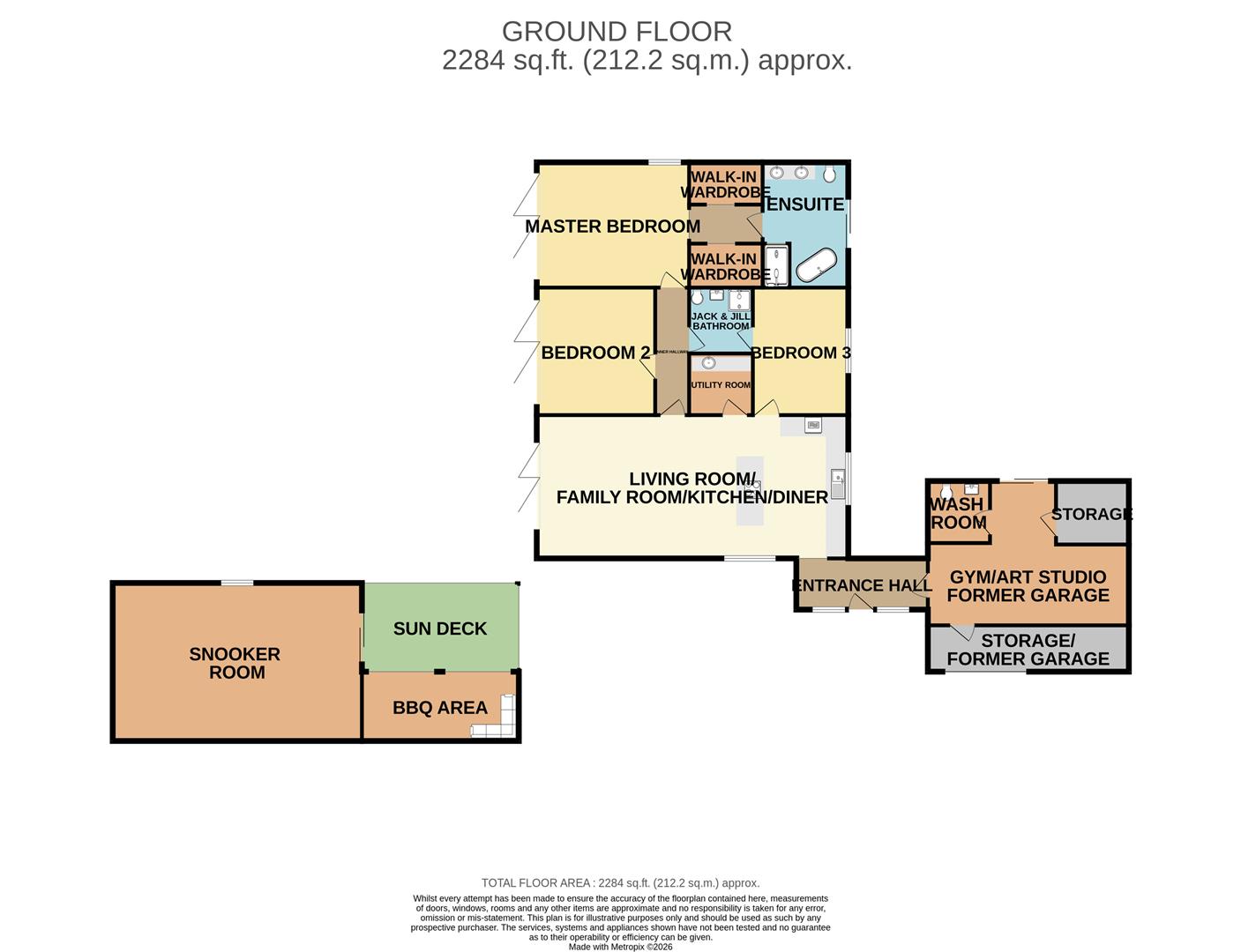 Ravello House, Goonhavern floorplan