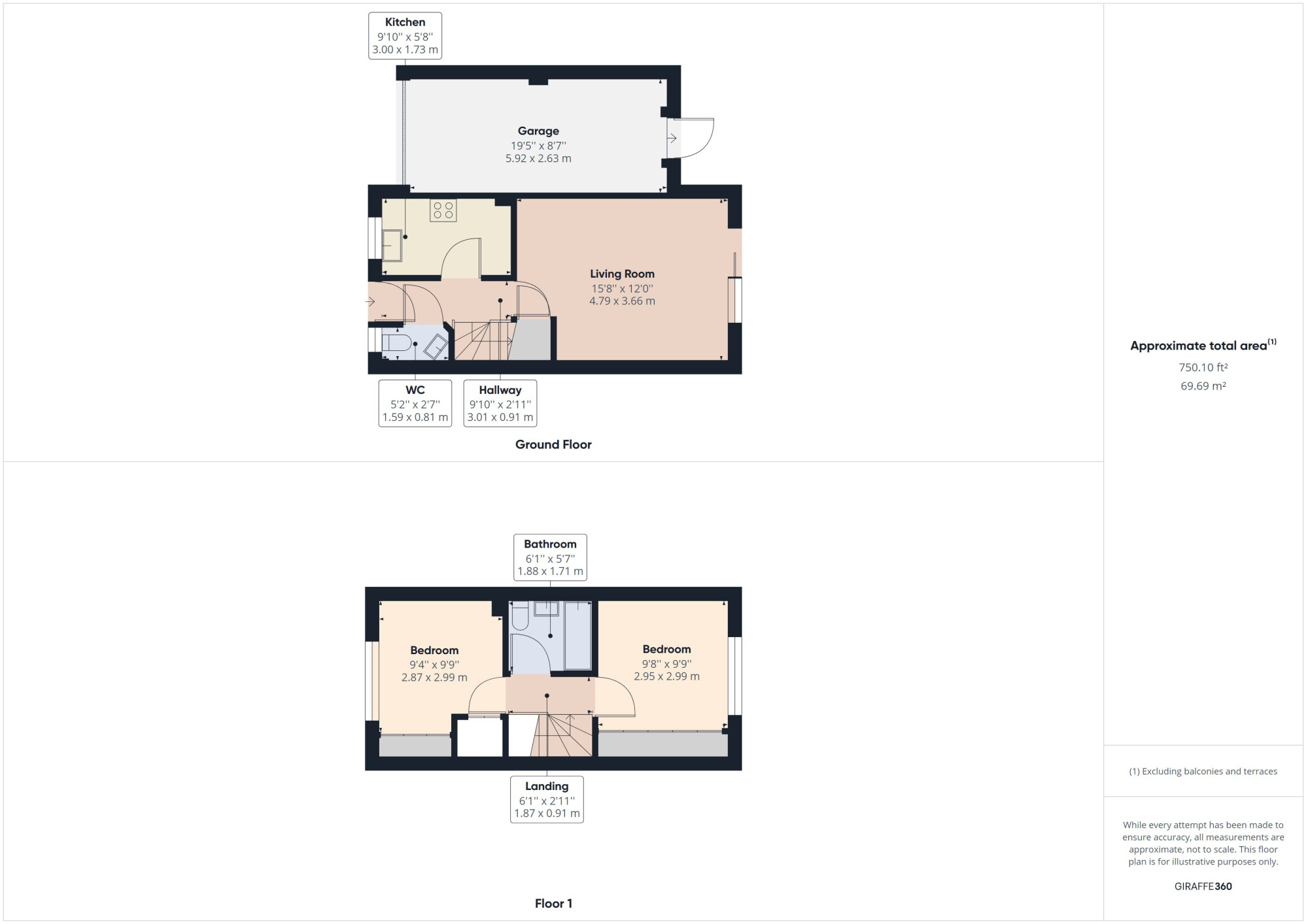 21, Woldham Road, Bromley floorplan