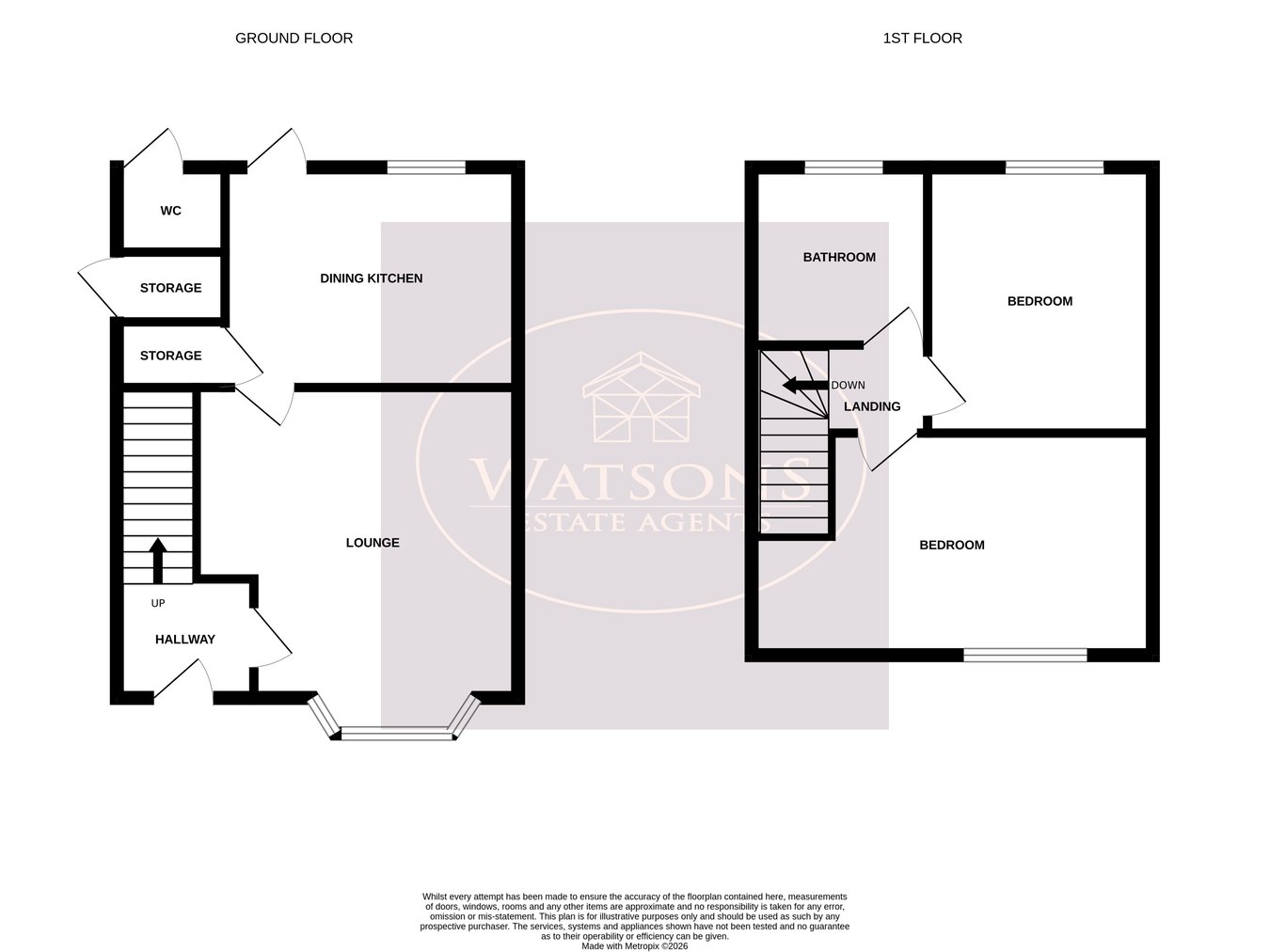 140, Mansfield Road, Nottingham floorplan