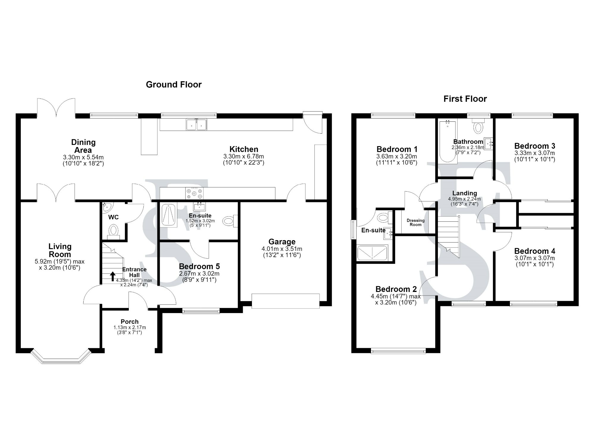 52 Shrewsbury Avenue, Leicester floorplan