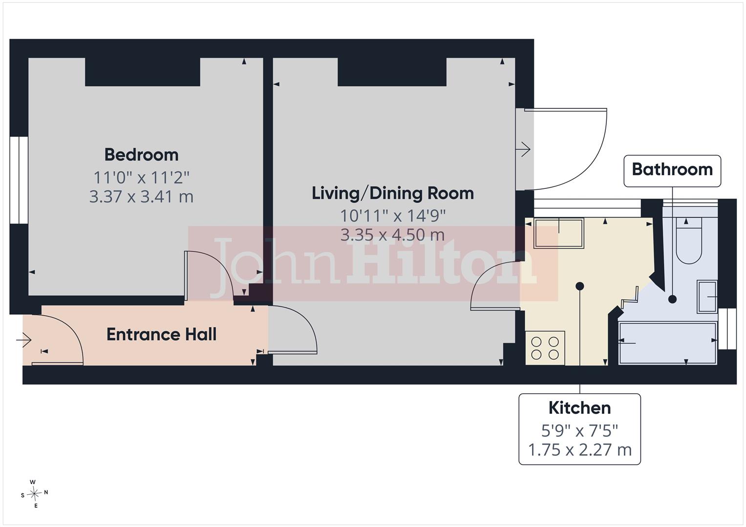 25a, Newmarket Road, Brighton floorplan