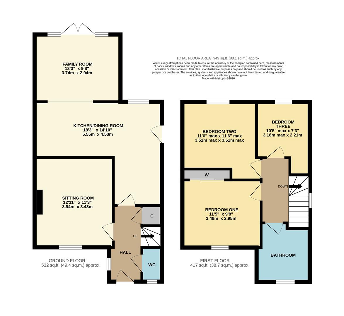 20, Hatherell Road, Chippenham floorplan