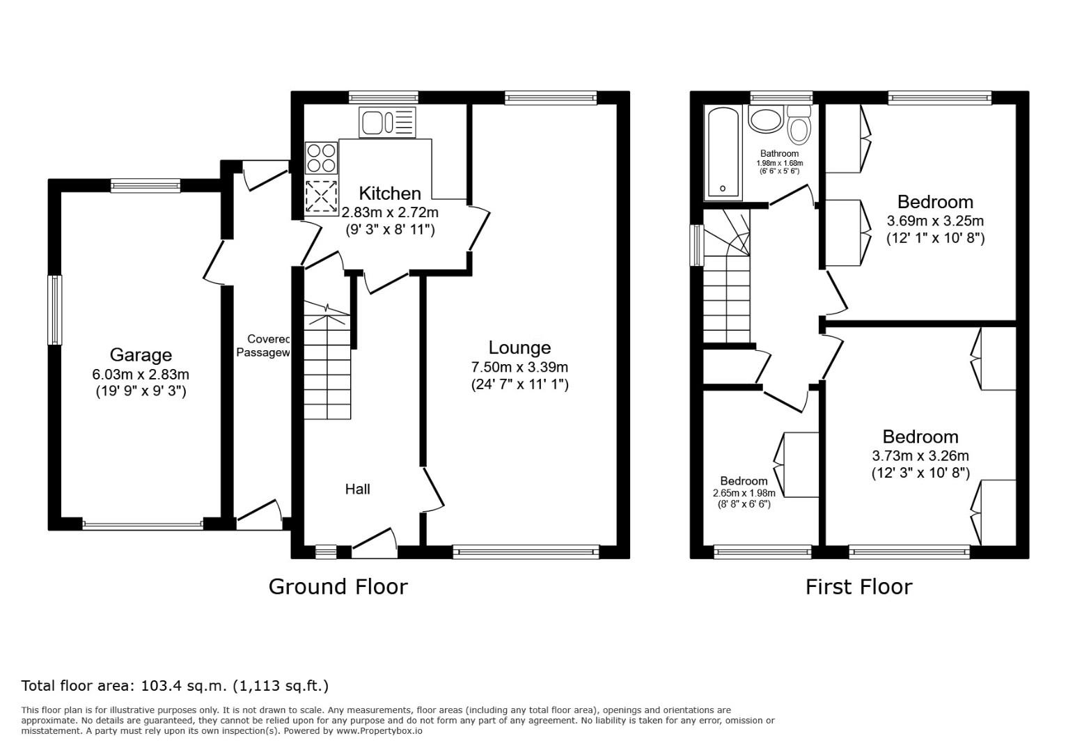7, Hillside Drive, Barnsley floorplan