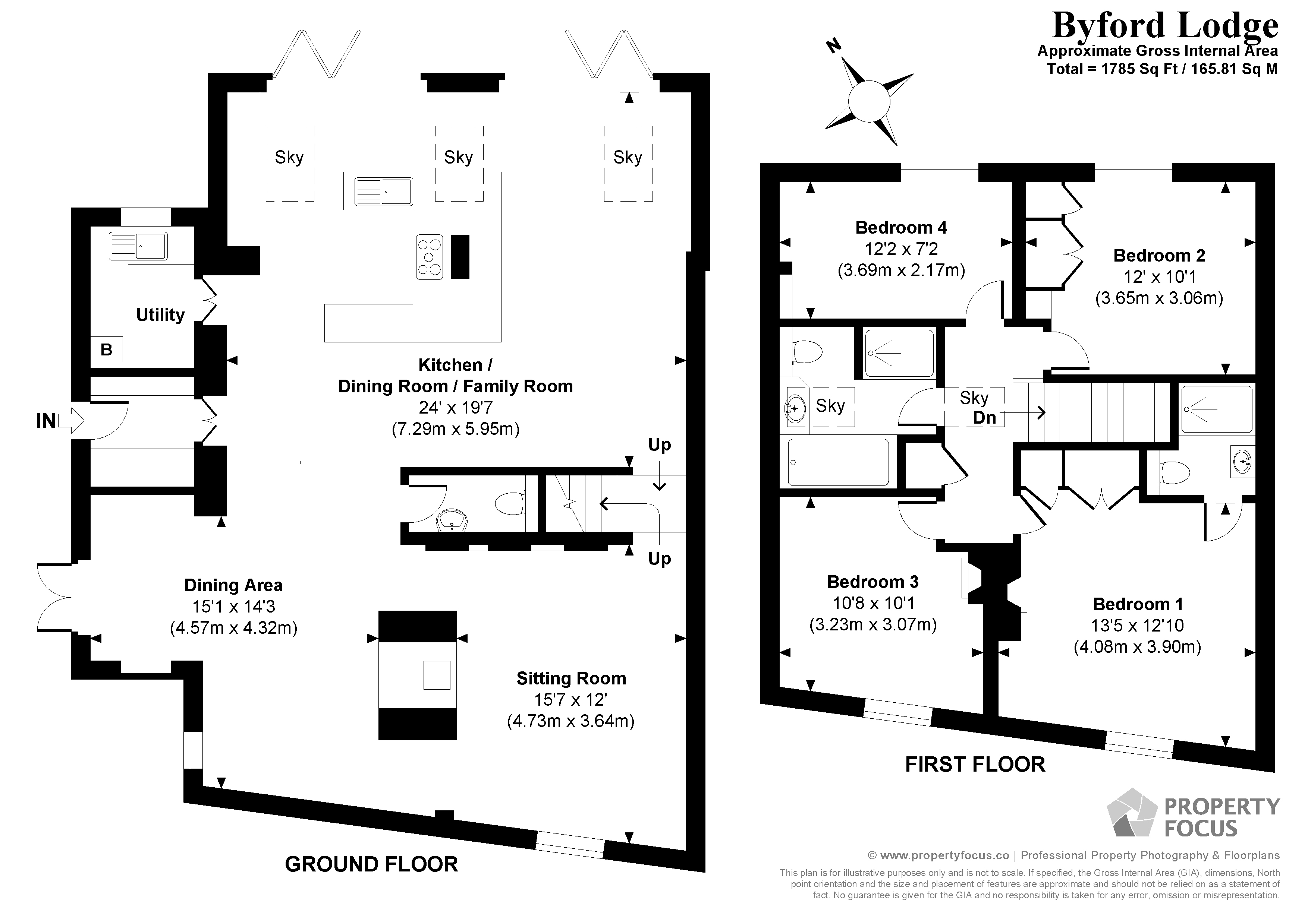 Byford Lodge,, Winterslow Road, Salisbury floorplan