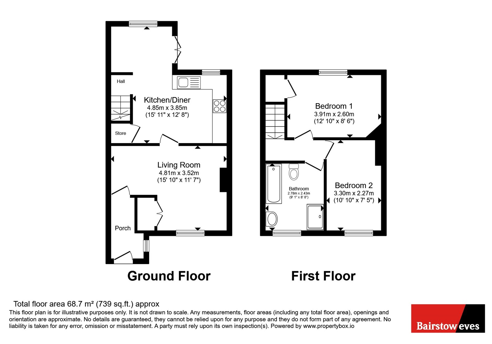 165, Dolphin Lane, West Midlands floorplan