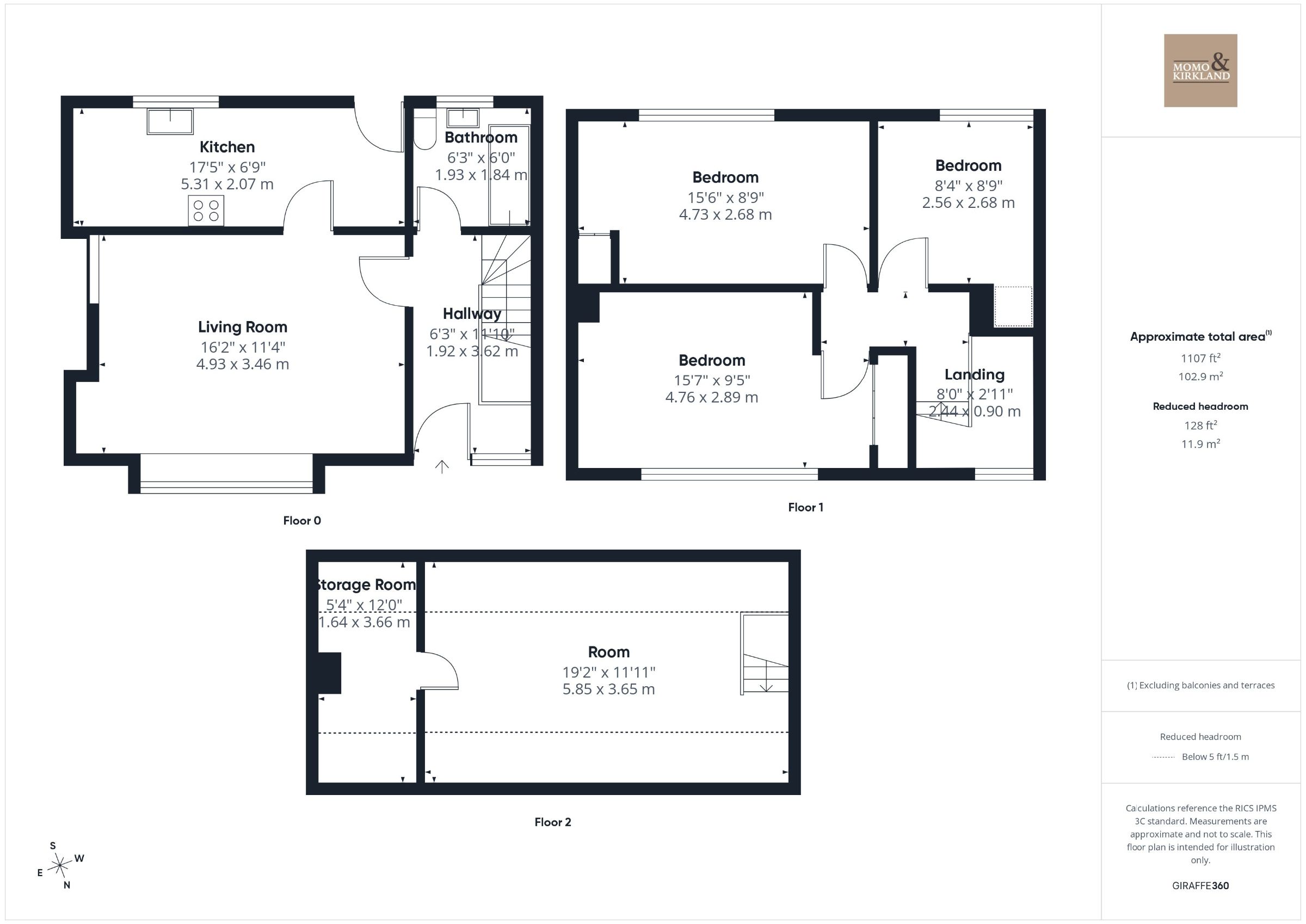 16 Park Road, Shotts floorplan