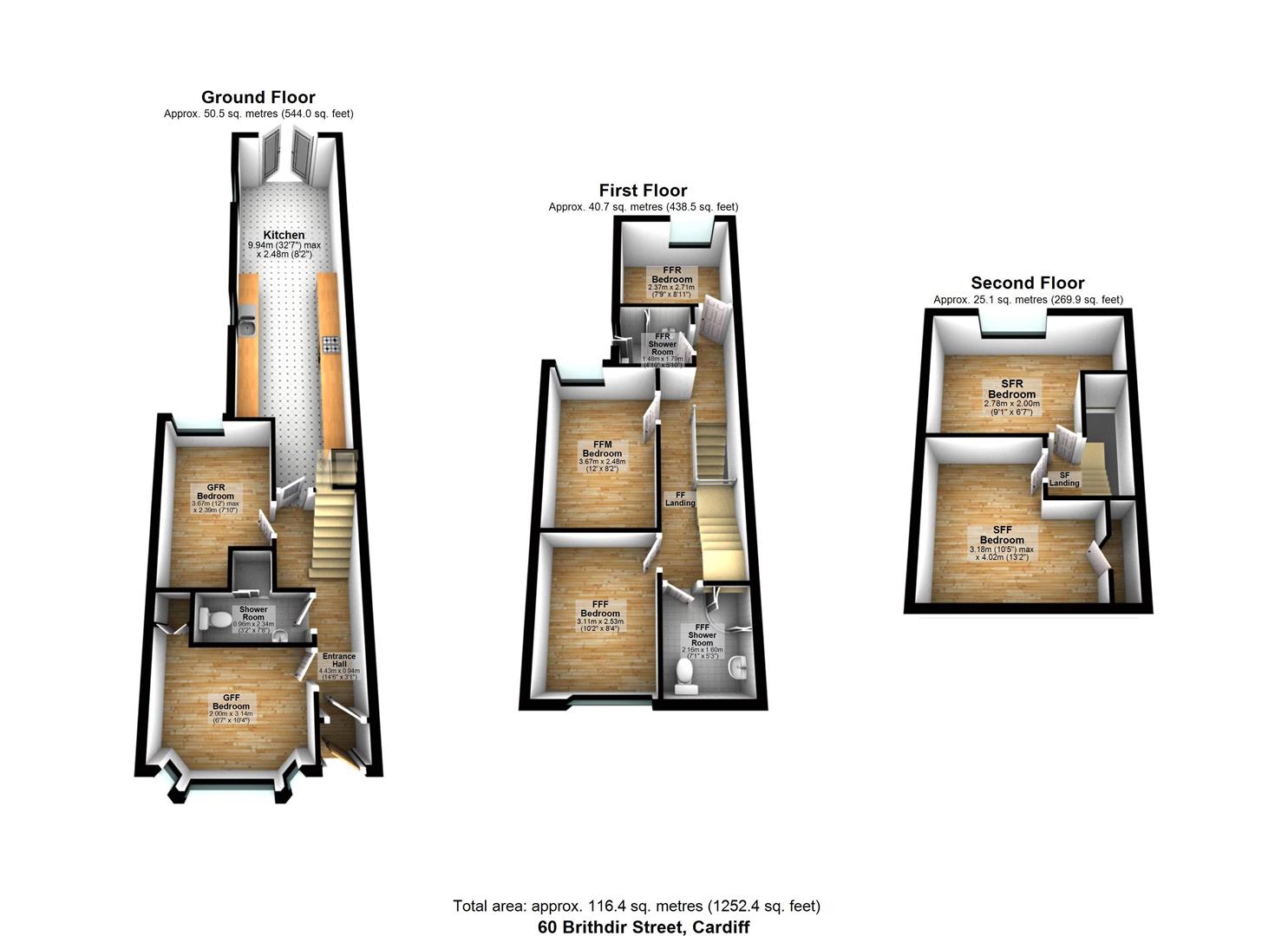 Brithdir Street, Cathays, Cardiff CF24, 7 bedroom terraced house for