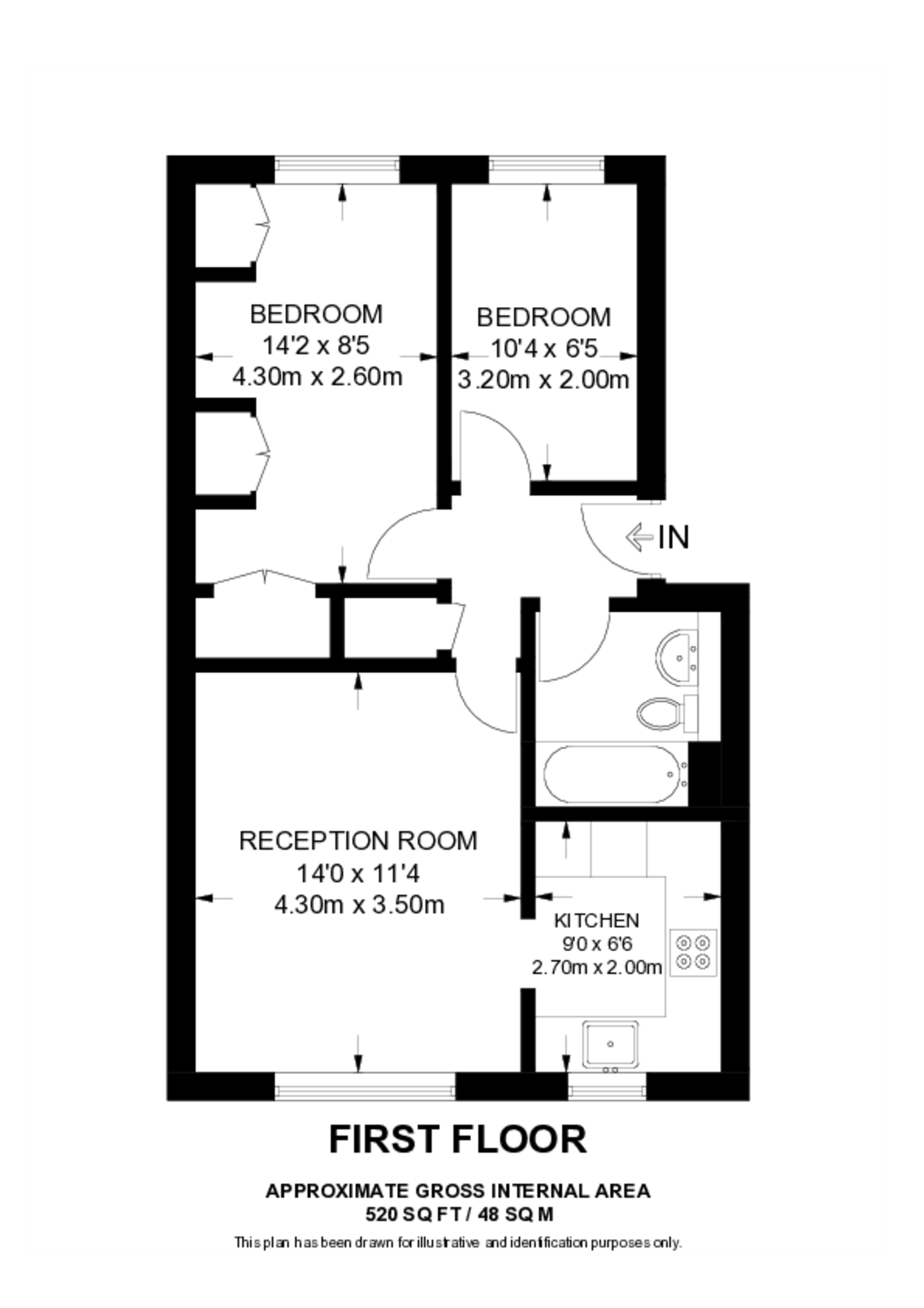 Ringwood Road, Walthamstow floorplan