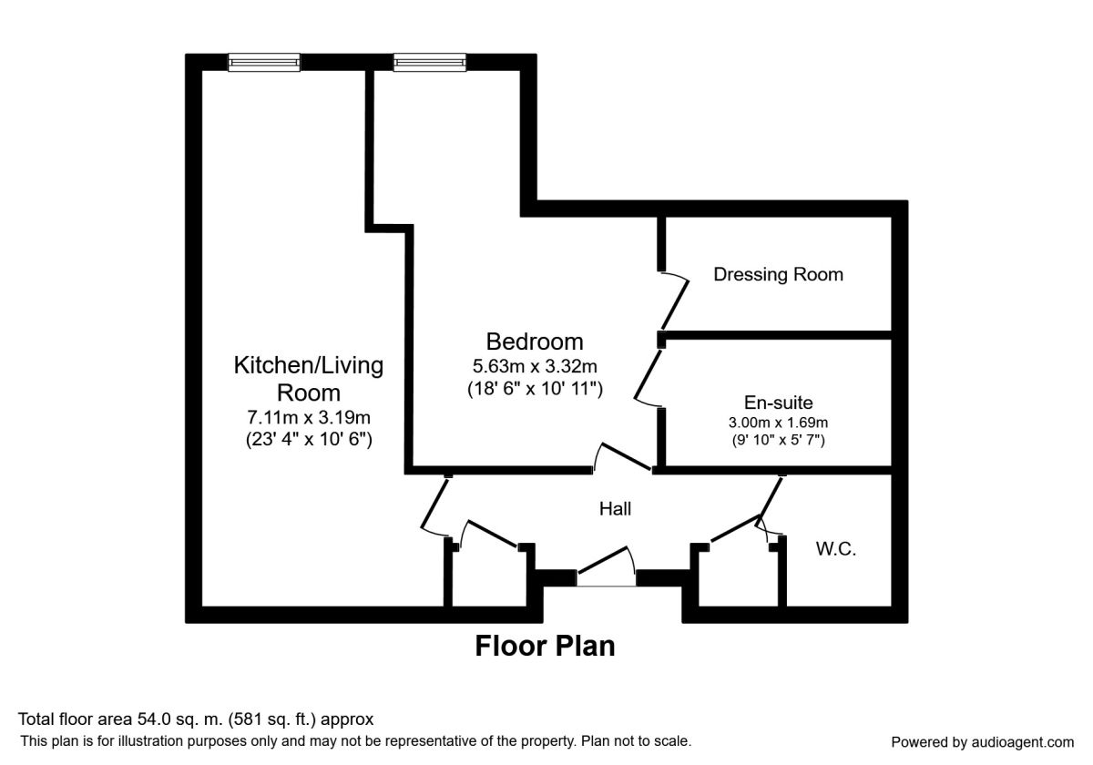 1 Bedrooms Flat to rent in Lower Ormond Street, Manchester M1