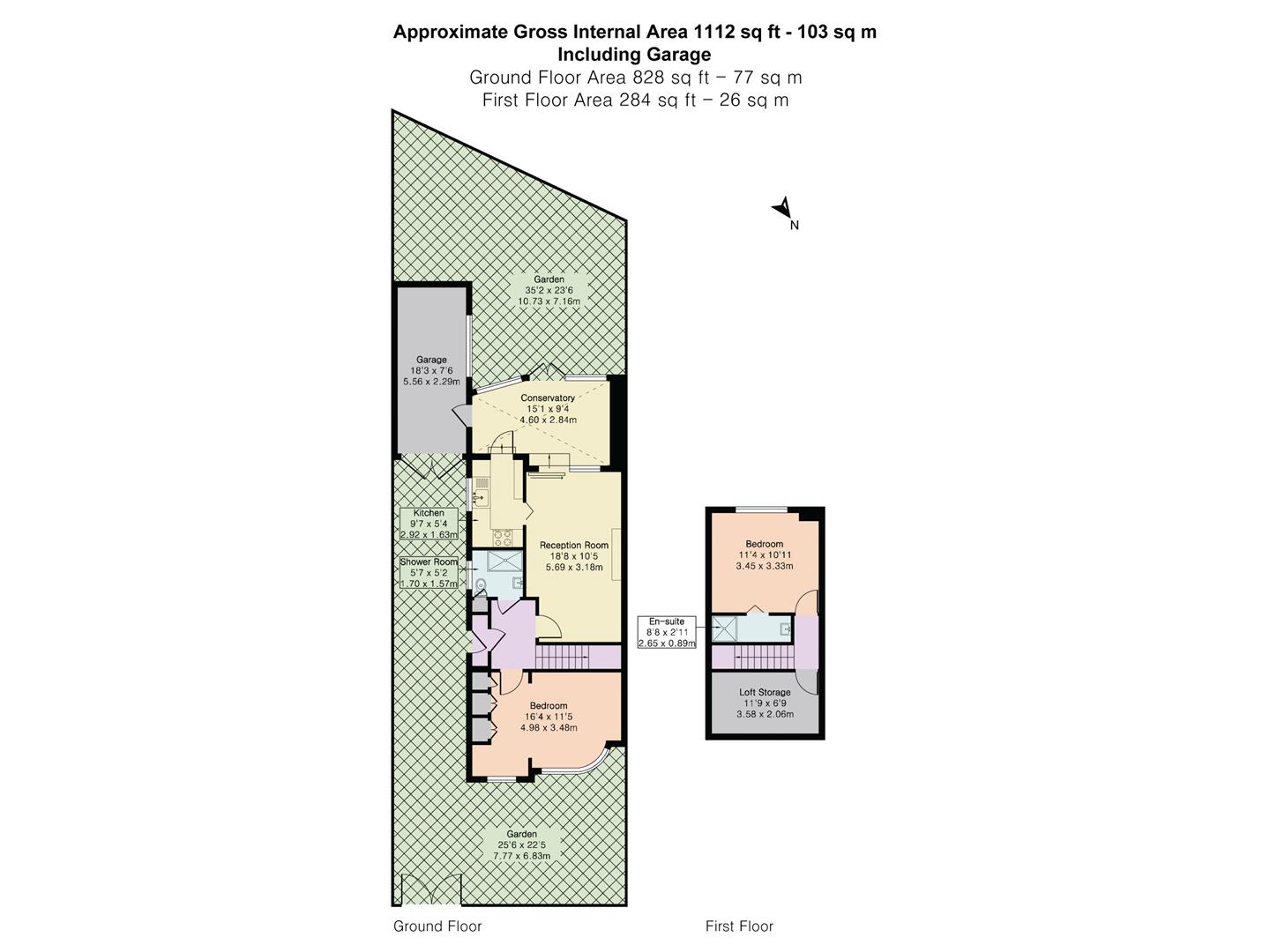 12, Harford Road, North Chingford floorplan