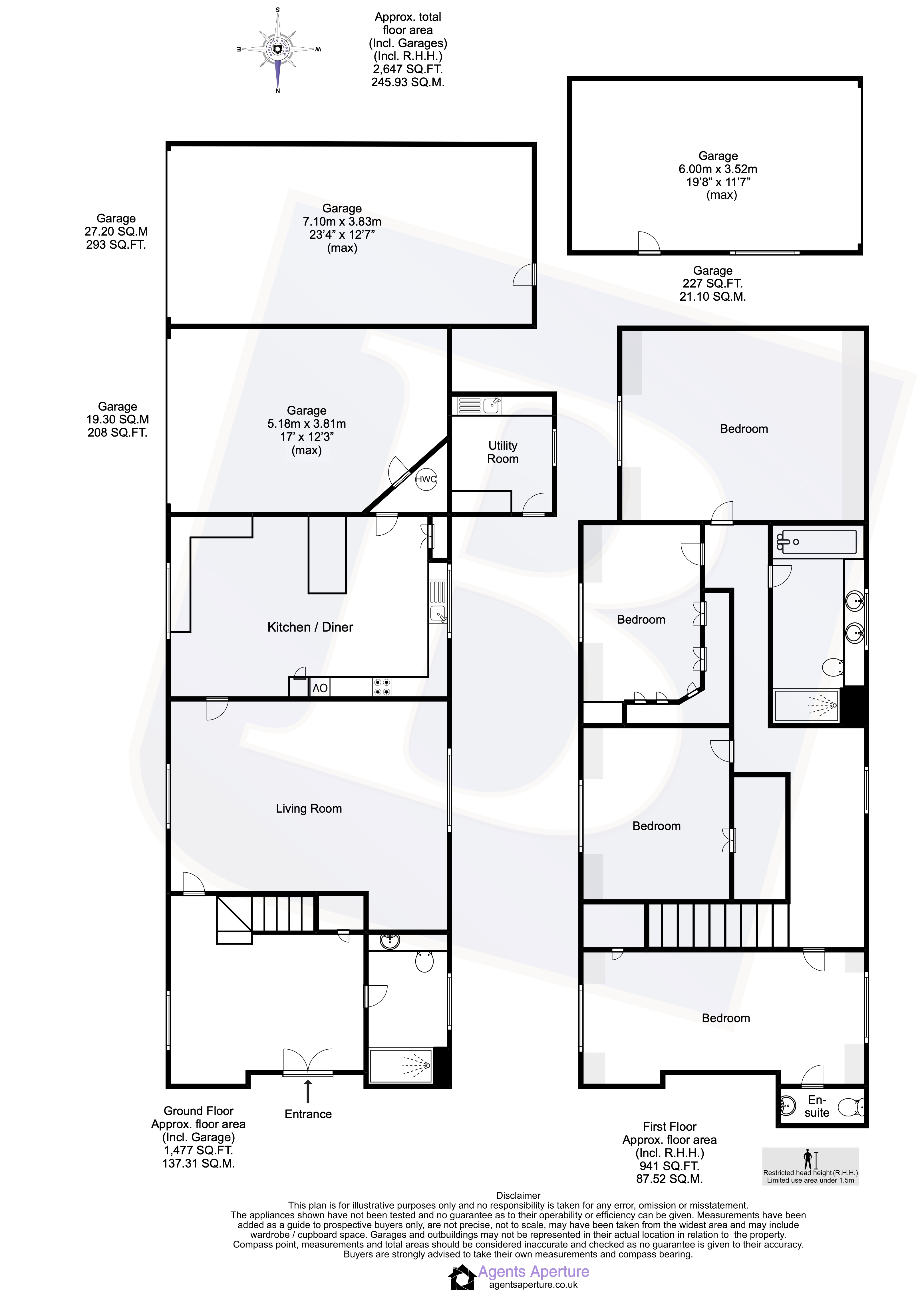 High Cross,, Hastingwood Road, Harlow floorplan