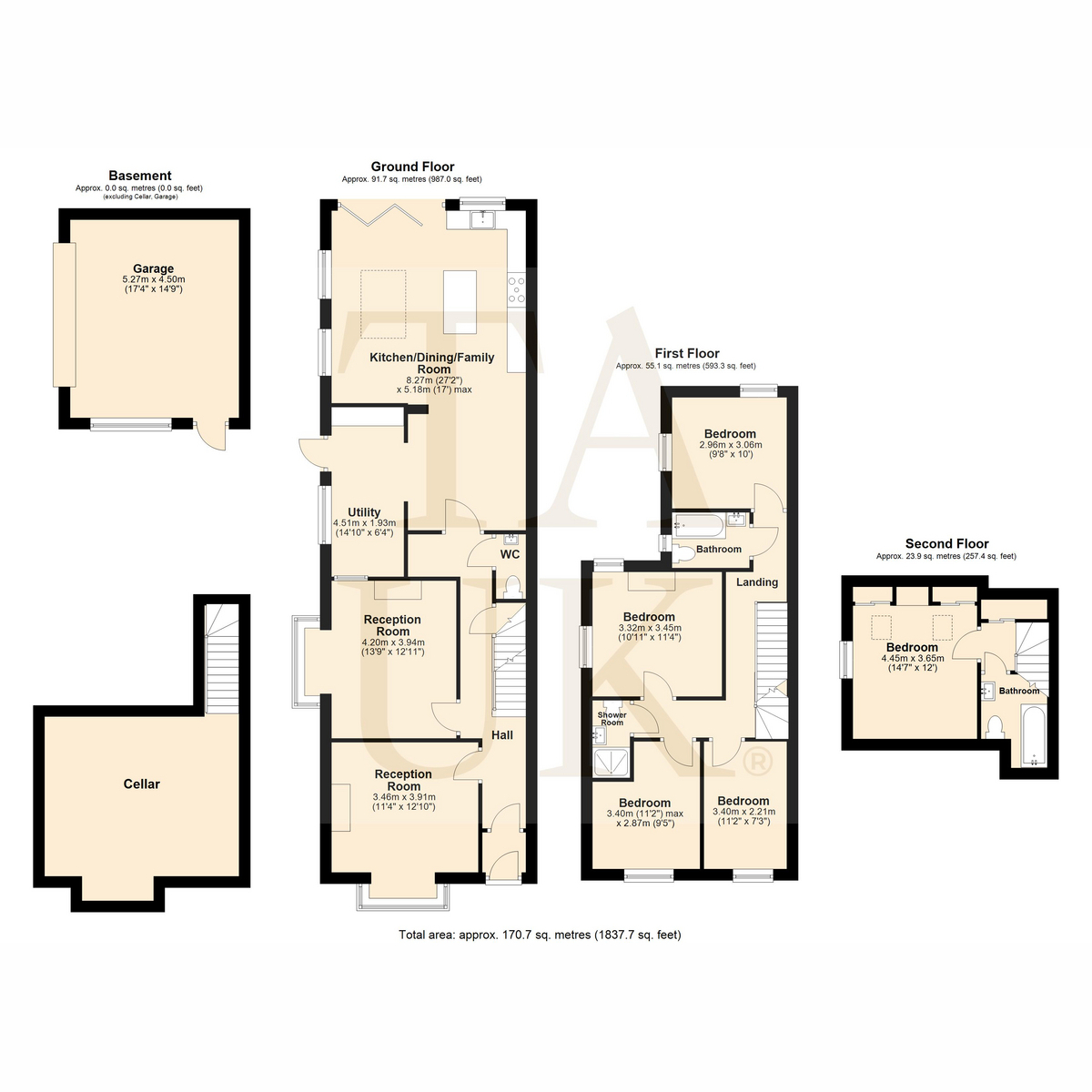 334, Hurcott Road, Kidderminster floorplan
