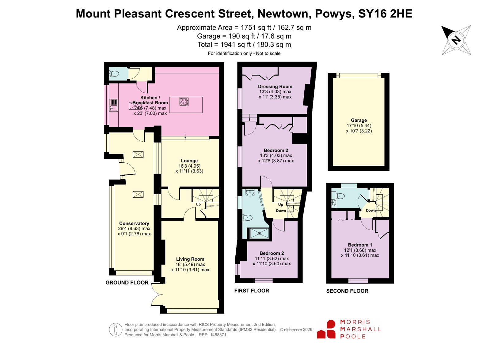 Mount Pleasant,, Crescent Street, Powys floorplan