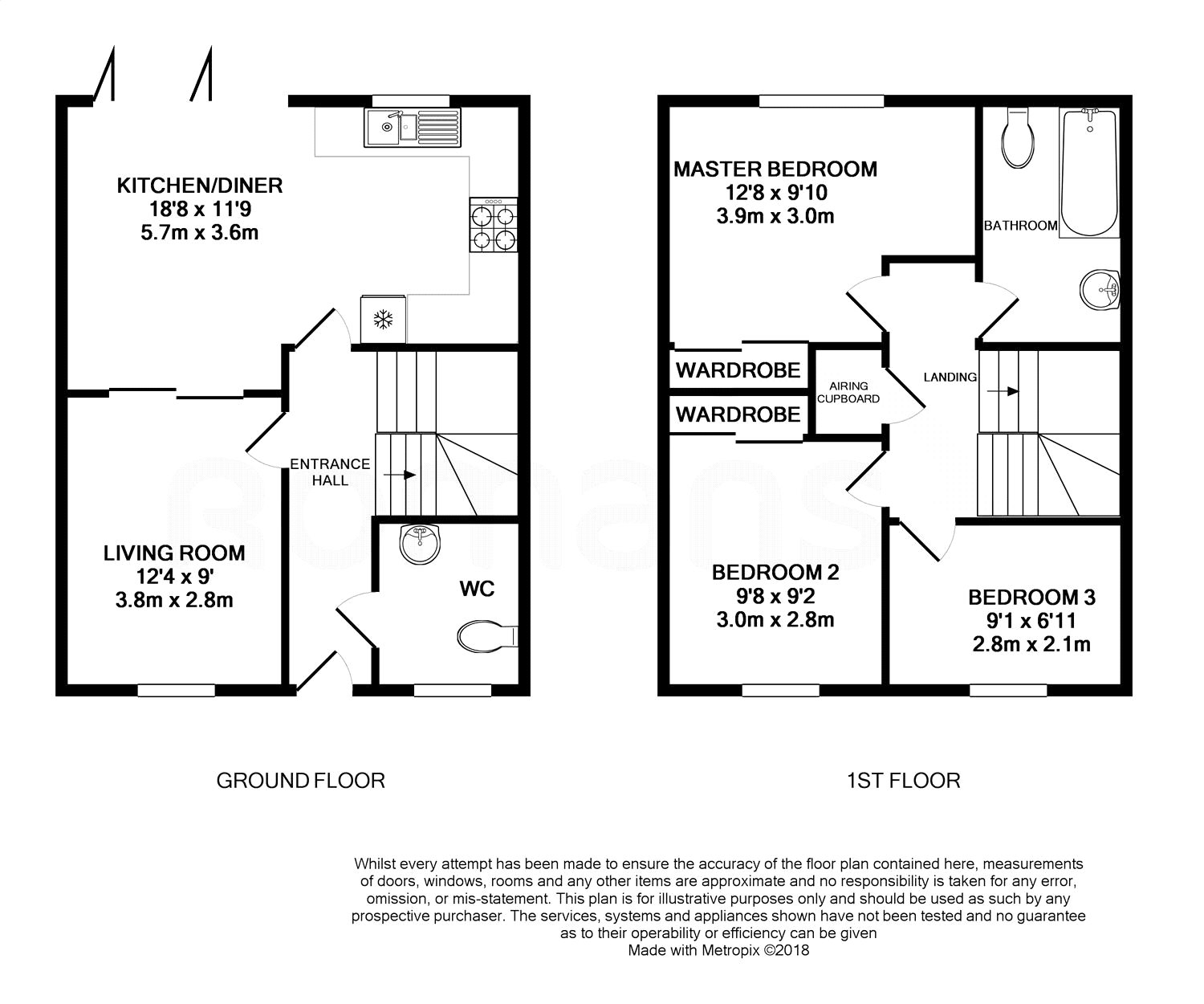 3 Bedrooms Detached house for sale in Montfort Gate, Caversham, Reading RG4