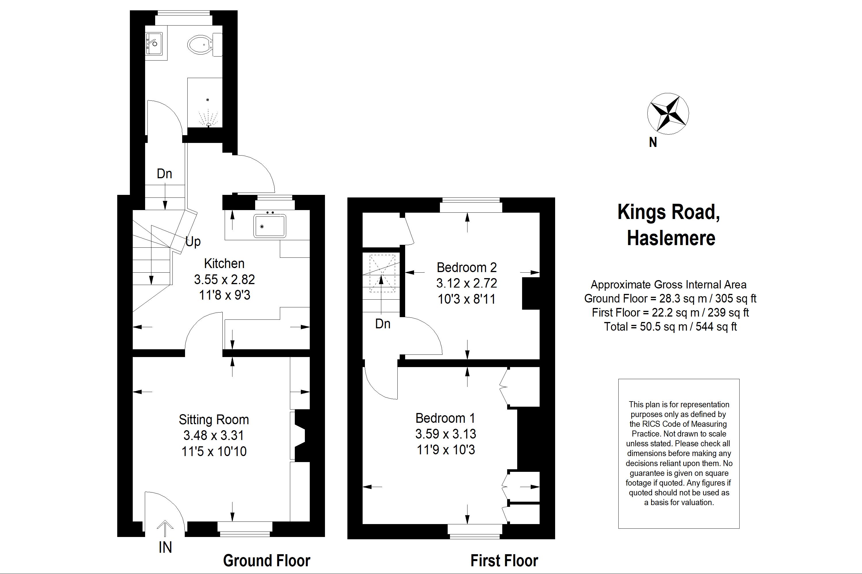 2 Bedrooms Cottage for sale in Kings Road, Haslemere GU27